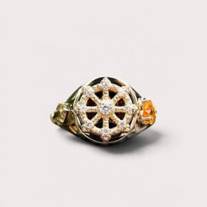 Dharma Wheel Ring