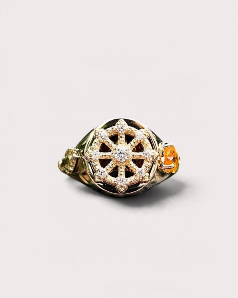 Dharma Wheel Ring